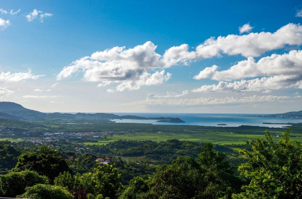 Les champs, la rivière et la mer - Rivière-Salée Martinique
